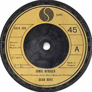 Download Dead Boys - Sonic Reducer