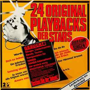 Download No Artist - 24 Original Playbacks Der Stars - Jeder Kann Singen! Testen Sie Ihr Talent!