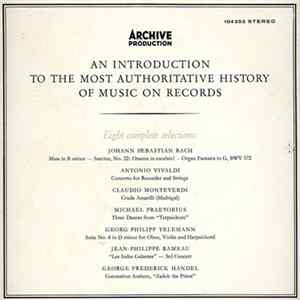 Download Various - An Introduction To The Most Authoritative History Of Music On Records