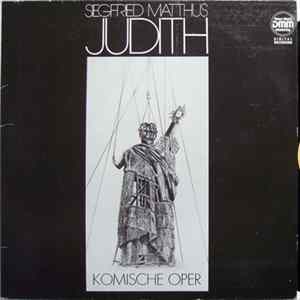 Download Siegfried Matthus - Judith (Komische Oper)