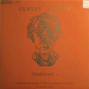 Download Gustav Mahler, The Symphony Orchestra Of The Philadelphia Music Guild, John Randolph Masters - Symphony 1