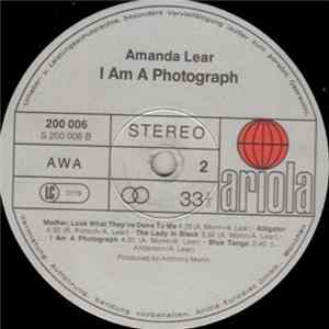 Download Amanda Lear - I Am A Photograph