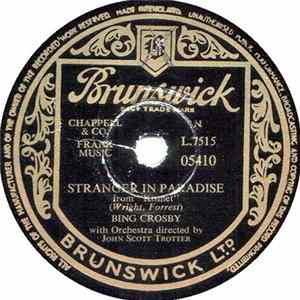 Download Bing Crosby - Stranger In Paradise / Who Gave You The Roses