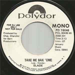 Download Slade - Take Me Bak 'Ome