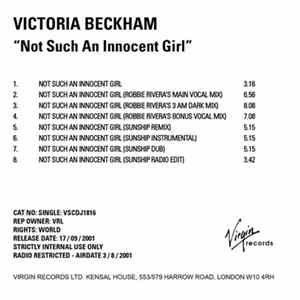 Download Victoria Beckham - Not Such An Innocent Girl