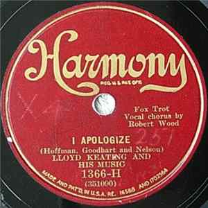 Download Lloyd Keating And His Music - I Apologize / What Is It ?