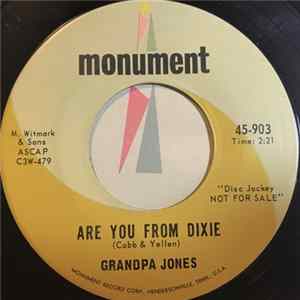 Download Grandpa Jones - Are You From Dixie