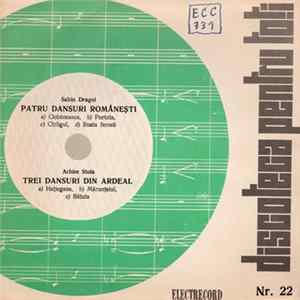 Download Sabin Drăgoi / Achim Stoia - Patru Dansuri Românești / Trei Dansuri Din Ardeal