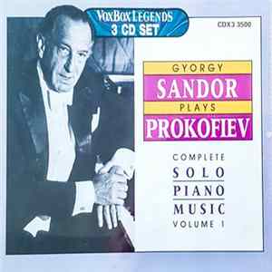 Download Gyorgy Sandor Plays Prokofiev - Complete Solo Piano Music Volume 1