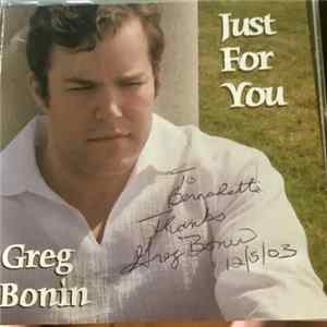 Download Greg Bonin - Just For You