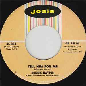 Download Ronnie Hayden - Tell Him For Me