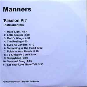 Download Passion Pit - Manners (Instrumentals)