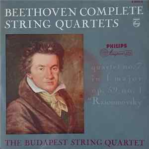 Download Beethoven, Budapest String Quartet - Quartet No. 7 In F Major Op. 59 No. 1 "Rasoumovsky"