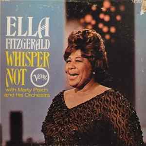 Download Ella Fitzgerald With Marty Paich And His Orchestra - Whisper Not