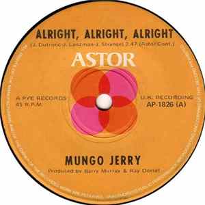Download Mungo Jerry - Alright, Alright, Alright
