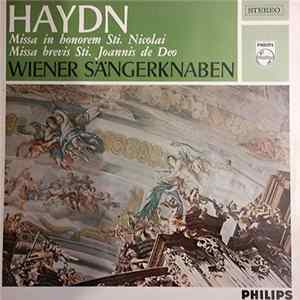 Download Die Wiener Sängerknaben, Chorus Viennensis, Ferdinand Grossmann, Joseph Haydn - Missa in honorem Sti. Nicolai, Missa brevis Sti. Joannis de Deo