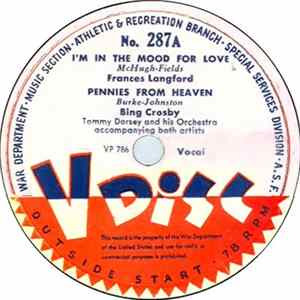Download Frances Langford / Bing Crosby / Frank Sinatra - I'm In The Mood For Love / Pennies From Heaven / All The Things You Are