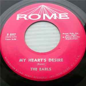 Download The Earls - My Hearts Desire / I'll Never Cry