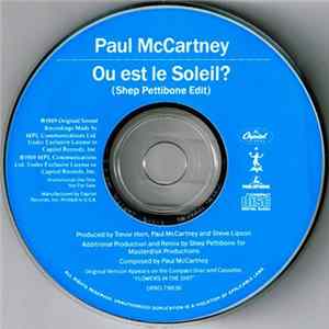 Download Paul McCartney - Ou Est Le Soleil?