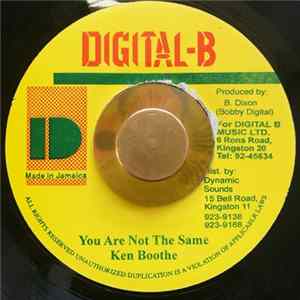 Download Ken Boothe - You Are Not The Same
