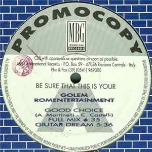 Download Golem / Romentertainment - Good Choice
