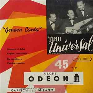 Download Trio Universal - Genova Canta
