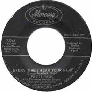 Download Patti Page With The Merry Melody Singers - Every Time I Hear Your Name