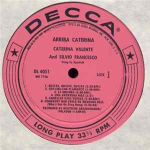 Download Caterina Valente And Silvio Francesco - Arriba Caterina