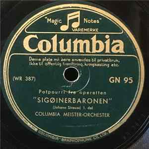 Download Columbia Meister-Orchester - Potpourri Fra Operetten „Sigøinerbaronen‟