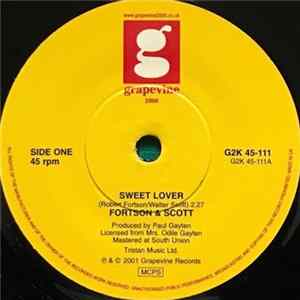 Download Fortson & Scott / Robby Fortson - Sweet Lover / Are You For Real