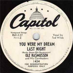 Download Ole Rasmussen And His Cornhuskers - You Were My Dream Last Night