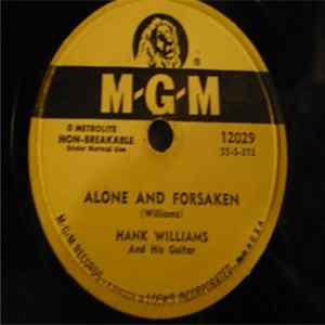 Download Hank Williams With His Drifting Cowboys - A Teardrop On A Rose / Alone And Forsaken