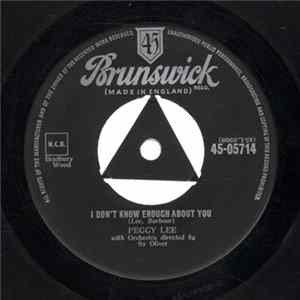 Download Peggy Lee - I Don't Know Enough About You / Where Flamingos Fly
