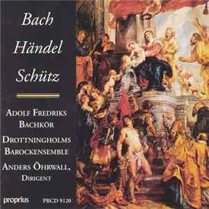 Download Bach, Händel, Schütz, Adolf Fredriks Bachkör, Drottningholms Barockensemble, Anders Öhrwall - Bach Händel Schütz