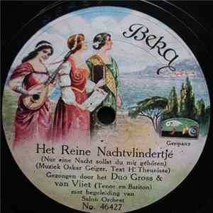 Download Duo Gross & van Vliet - Neger Song / Het Reine Nachtvlindertje