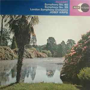 Download Mozart, London Symphony Orchestra, Josef Krips - Symphony No. 40, Symphony No. 39