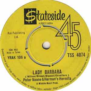 Download Peter Noone & Herman's Hermits - Lady Barbara