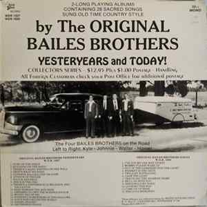 Download Bailes Brothers - Yesteryears And Today