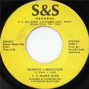 Download T. V. Mama Jean - Womens' Liberation / Soulful Man