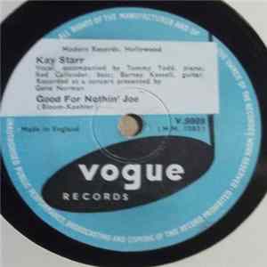 Download Kay Starr - Good For Nothing Joe / Ain't Misbehavin'