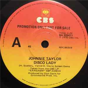 Download Johnnie Taylor - Disco Lady