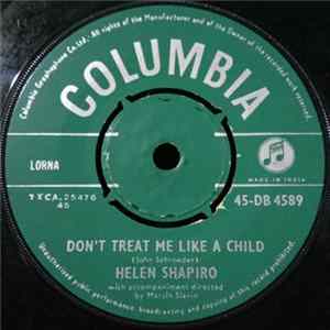 Download Helen Shapiro - Don't Treat Me Like A Child