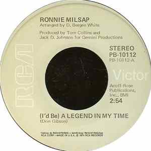 Download Ronnie Milsap - (I'd Be) A Legend In My Time
