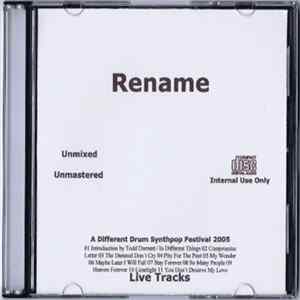 Download Rename - Live Tracks (A Different Drum Synthpop Festival 2005)