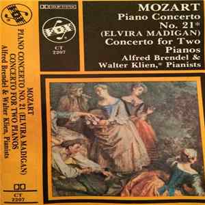 Download Alfred Brendel & Walter Klien - Piano Concerto No. 21 (Elvira Madigan) Concerto For Two Pianos