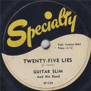 Download Guitar Slim And His Band - Sufferin' Mind / Twenty-Five Lies