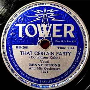 Download Benny Strong And His Orchestra - That Certain Party / My Best Girl