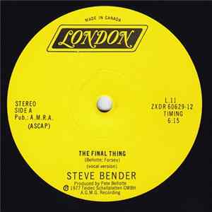 Download Steve Bender - The Final Thing