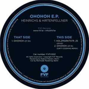 Download Heinrichs & Hirtenfellner - Ohohoh Ep