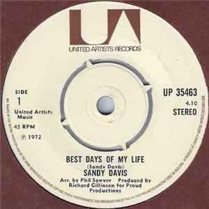 Download Sandy Davis - Best Days Of My Life